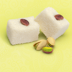 Antep Fıstıklı Lokum – Antep Fıstıklı Sultan, Hindistan Cevizi Kaplı Geleneksel Lezzet